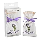 MYARO 2 Pack Lavender Scented Sachets for Drawer and Closet Gift Box