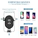 IMDEN Wireless Charger Car Gravity Wireless Fast Charge Car Mount Air Vent Phone Holder Compatible with Samsung Galaxy S9 S9 Plus S8 S7/S7 Edge Note 8 5 & Standard Charge iPhone X 8/8 Plus