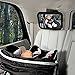 Homitt Baby Car Mirror, Back Seat Mirror Large Rear-Facing Shatterproof Baby Mirror for Keeping Your Baby in Sight.