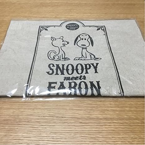 Amazon Co Jp スヌーピーin銀座17 三越 スヌーピー ファーロン 帆布トートバッグ バック 猫 ホビー 通販