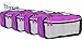 bago Packing Cubes For Travel - 10 Set Luggage and Accessories Organizer System (PCN-4S-Purple)
