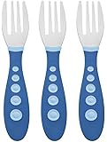 Gerber Graduates Kiddy Cutlery Forks, 3 Count Colors May Vary