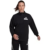 adidas Women's Essentials Half Zip Outlined Logo Sweatshirt, Color Options