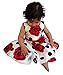 Polka Dot Girls Dress w/ Matching Headband - Baby Girl and Toddler Outfit