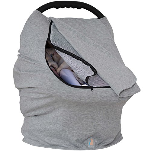 Baby Car Seat Cover. Multi-Use Stretchy Breathable Infant Canopy for
Nursing/ Breastfeeding with Anti-Mosquito Protection and Premium Baby
Bib. Baby Car Seat Cover. Multi-Use Stretchy Breathable Infant Canopy for
Nursing/ Breastfeeding with Anti-Mosquito Protection and Premium Baby
Bib.