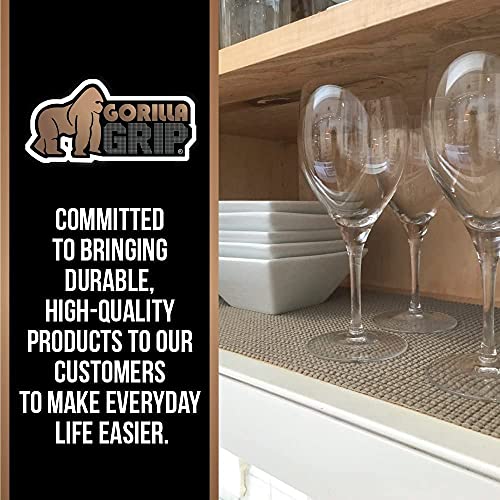 Gorilla Grip Original Drawer and Shelf Liner, Strong Grip, Non Adhesive