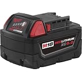 Milwaukee 48-11-1850 M18 Redlithium 5.0Ah Bat Pack