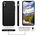 TIANLI Slim Fit Soft Flexible TPU Case Compatible iPhone XR 6.1 inch 2018 Release Ultra Thin Anti-Fingerprint Lightweight Protective Phone Cover Black