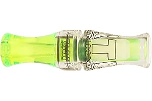 ZINK CALLS Zink ATM Green Machine Polycarbonate Double Reed Durable Hunting Waterfowl Duck Game Call - Huge Range of Tones with Great Bottom-End Sound
