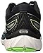 Brooks Mens Glycerin 15 Black/Electric Brooks Blue/Green Gecko 10 D US