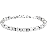 GAVU Men's Crystal Simple Beaded Bracelet for Men