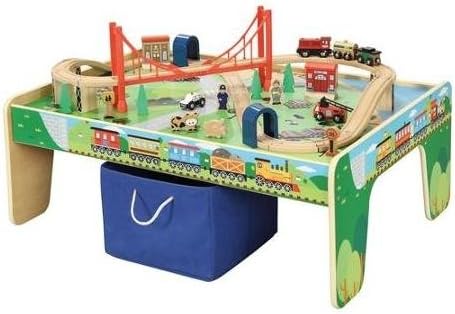 thomas the train set and table