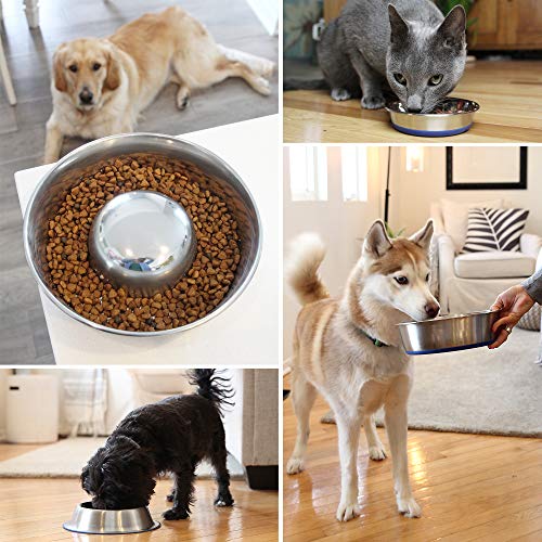 OurPets DuraPet Slow Feeder Dog Bowls - Premium Stainless Steel Dog Bowl (Durable Dog Bowls, Slow Feeder Dog Bowls, Dog… - Image 8