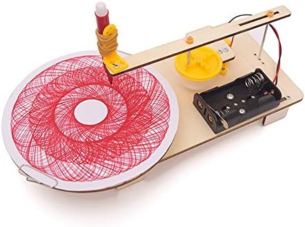 Angel3292 DIY Production Electric Plotter Kit Physical Experiment Educational Kid Toy Gift