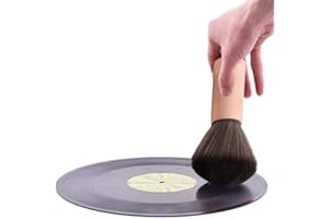 KESAPLAN LP Turntable Vinyl Record Cleaning Brush Carbon Fiber Anti-Static Brush for Vinyl Record CD PS4 Xbox Disk