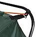 Tangkula Tent Cot Folding Waterproof 2 Person Hiking Elevated Camping Tent with Carry Bag