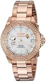 Invicta Women's Character Collection Automatic-self-Wind Watch with Stainless-Steel Strap, Rose Gold, 9 (Model: 24796)