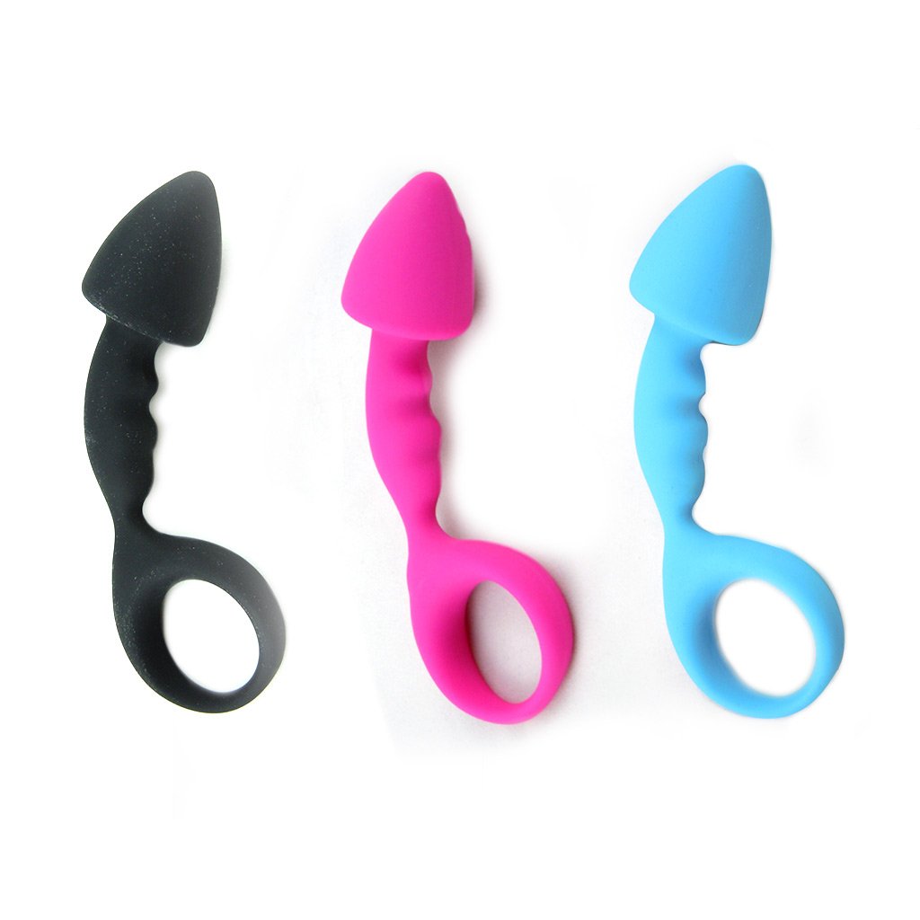 Butt Plug Prostate Stimulator with Large Mushroom Shaped Head for Extra Anal Sexual Pleasure