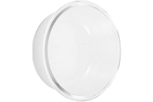 INOOMP Air Fryer Glass Baking Dish 950Ml Round Oven-Safe Plate for Cheese Rice Cooking