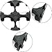 Feamos 10Pcs 18650 Battery 4x5 Cell Spacer Radiating Shell Pack Plastic Heat Holder New