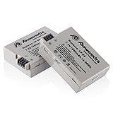 Powerextra 2-Pack LP E8 Battery Compatible with