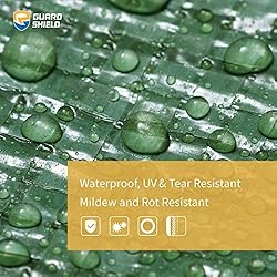 GUARD SHIELD Tarp Green 9x15 Feet Multi Purpose