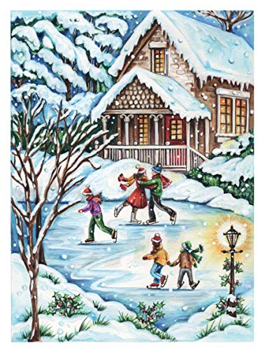 Creative Haven Winter Wonderland Coloring Book (Adult Coloring Books ...