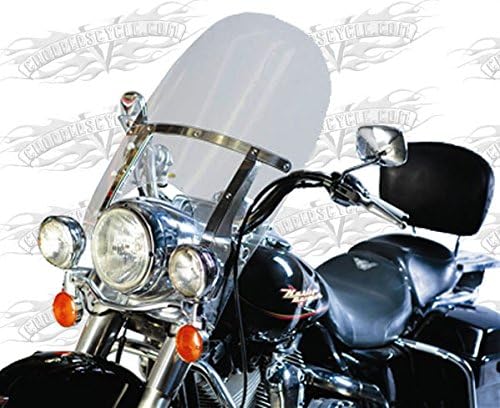 Light 16 in. Windshield Harley Road King