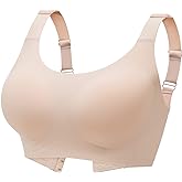 Gailife Womens Wireless Push Up Bras for Women No Underwire Seamless Full Coverage Supportive T Shirt Everyday Bras