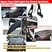 Compatible with 50 '' LED Light Bar Upper Roof Windshield Mounting Brackets Compatible with Can Am Maverick X3 and X3 Max 2017-2024 All Models
