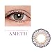 Women Multicolor Cute Charm and Attractive Fashion Contact Lenses Cosmetic Makeup Eye Shadow - Amethyst