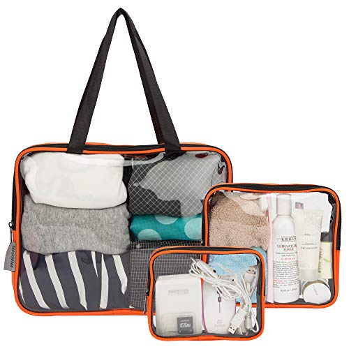 transparent packing cubes