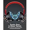 Hybrid-Active-Noise-Cancelling-Headphones-SuperEQ-S1-Wireless-Headphones-Over-Ear-with-Bluetooth-50-Ambient-Mode-45H-Playtime-Hi-Fi-Deep-Bass-Bluetooth-Headphones-with-Bulit-in-Mic-Black Hybrid Active Noise Cancelling Headphones, SuperEQ S1 Wireless Headphones Over Ear with Bluetooth 5.0, Transparency Mode…