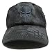 Military imagine Kryptek Punisher Skull DK Charcoal w/US Flag Patch Cap Tactical