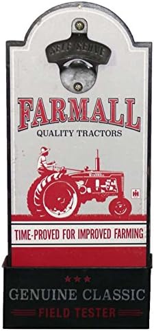 Farmall Quality Tractors Wall Bottle Opener