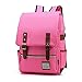 Mn&Sue Laptop Backpack for Men & Women, Durable Backpack for Travel, USB Charging Port, Casual Unisex British Style Daypack