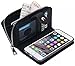 HYSJY iPhone 6/6SWallet Case, Girls Women Magnets Detachable Zipper Wallet Case iPhone 6/6S Cover PU Leather Folio Flip Holster Carrying Case Card Holder for iPhone 6 /6S 4.7