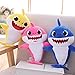 Chengbo-Baby Shark Official Singing Plush, Soft Music Sound Baby Doll Stuffed Plush Toys Singing English Song for Boy Girl (Blue)
