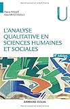 L'analyse qualitative en sciences humaines et sociales by 