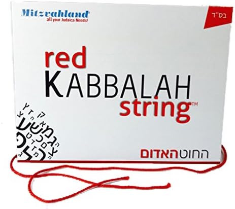 Mitzvahland Original Red String Kabbalah Bracelet from Tomb of Rachels in Israel