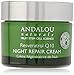 Andalou Naturals Resveratrol Q10 Night Repair Cream, 1.7 Ounce