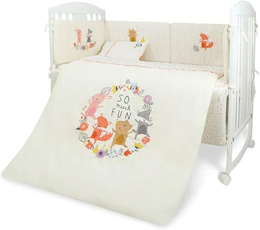 forest cot bedding