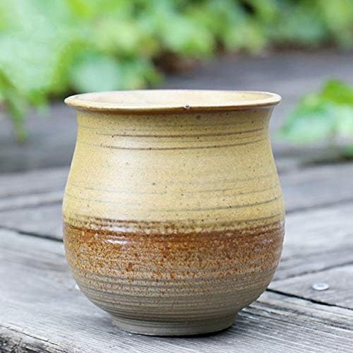 レトロクリエイティブ多肉植物ポットデスクトップの装飾品盆栽ポット植木鉢花瓶粗陶器通気