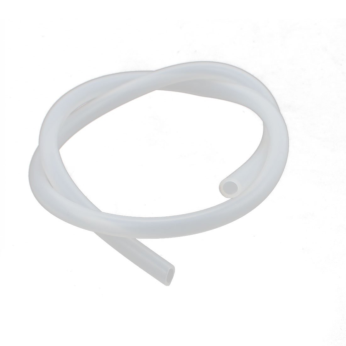 sourcingmap 4mm x 6mm High Temperature Resistant Soft Silicone Tube Hose Pipe 50CM Length