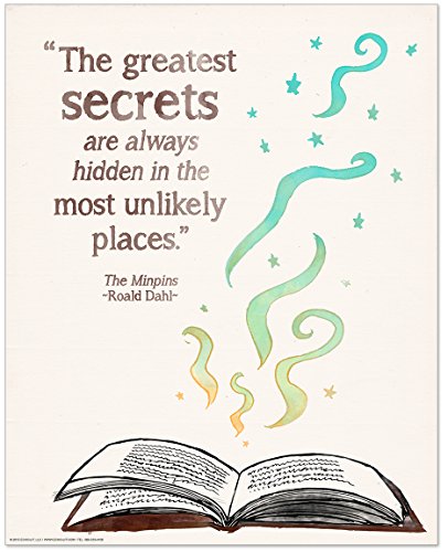 ECHO-LIT, LLC Children`s Literature Inspirational Quote Nine Poster Set for Home, Classroom or Library