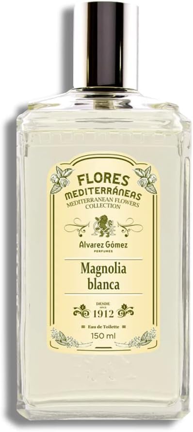 Alvarez Gomez Mediterranean Flowers White Magnolia Eau de Toilette 150ml