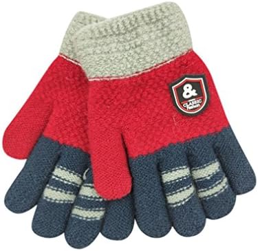 Feteso Infant Baby Girls Boys Winter Thicken Warm Fur Liner Mittens Gloves