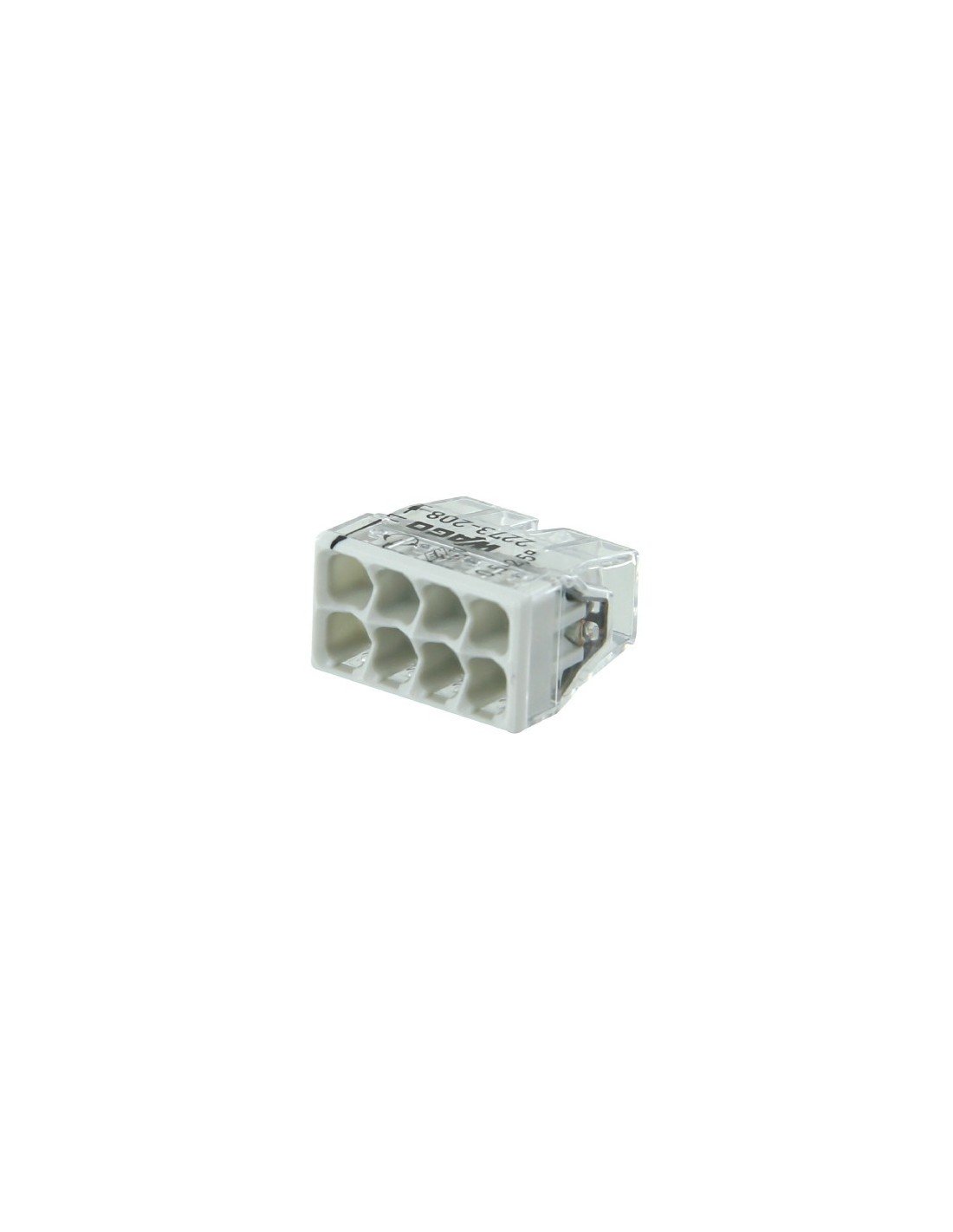 WAGO® Terminal 8 Wire Junction Box Terminal 2273-208/996-010 (Pack of 10)