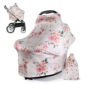 Nursing Cover for Breastfeeding – 360 Degree Privacy, Breastfeeding Cover Soft & Breathable Fabric, Universal Fit, Baby…