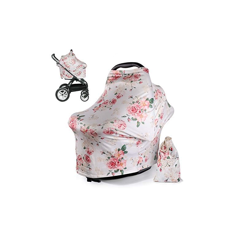 Nursing Cover for Breastfeeding – 360 Degree Privacy, Breastfeeding Cover Soft & Breathable Fabric, Universal Fit, Baby…